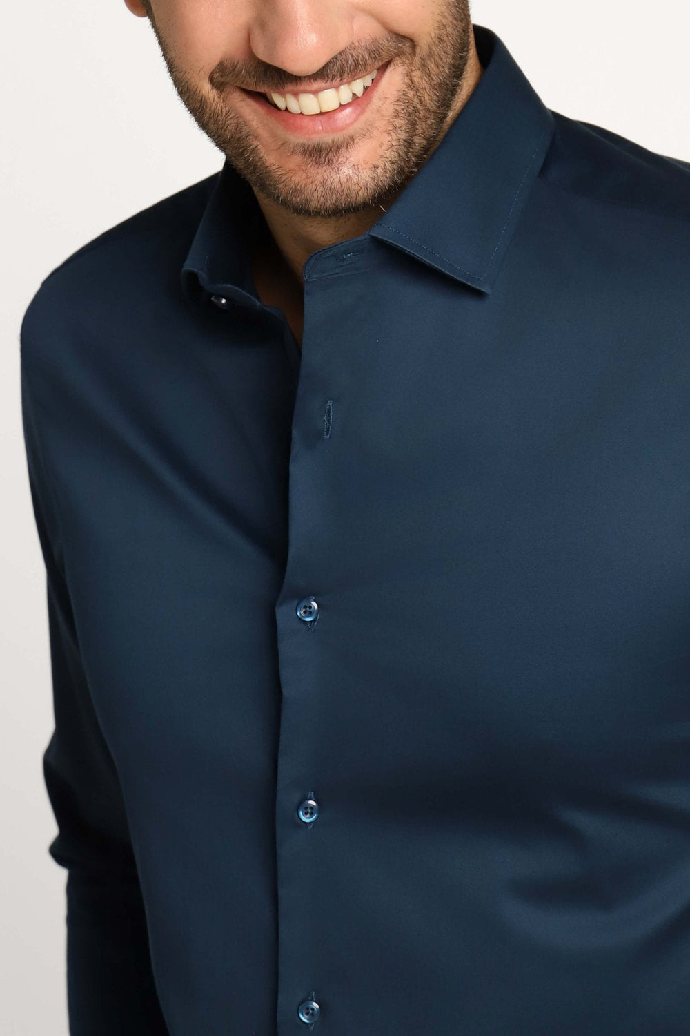 Camisa Dom Henrico Acetinada com Elastano Ml - Henri Store