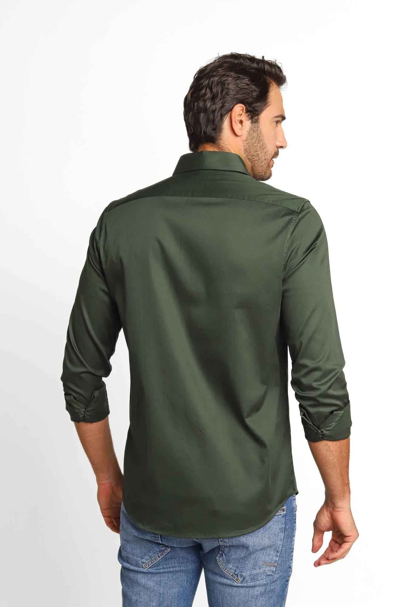 Camisa Dom Henrico Acetinada com Elastano Ml - Henri Store