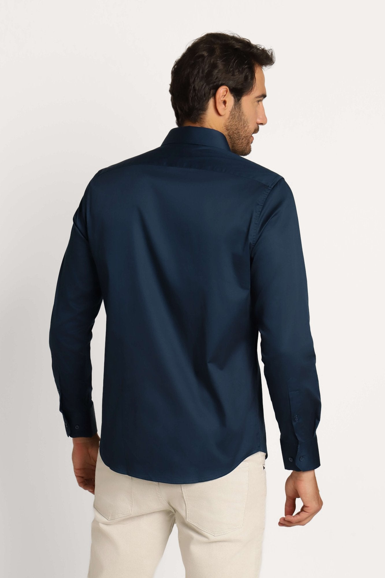 Camisa Dom Henrico Acetinada com Elastano Ml - Henri Store