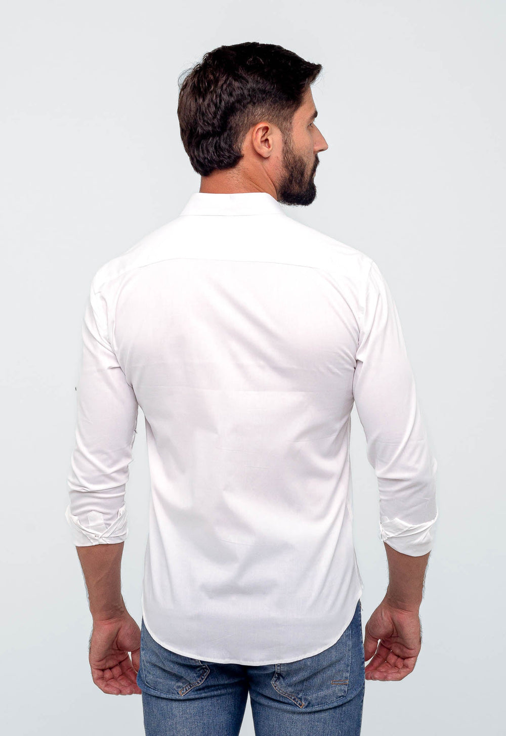 Camisa Dom Henrico Basica Ml Branca - Henri Store