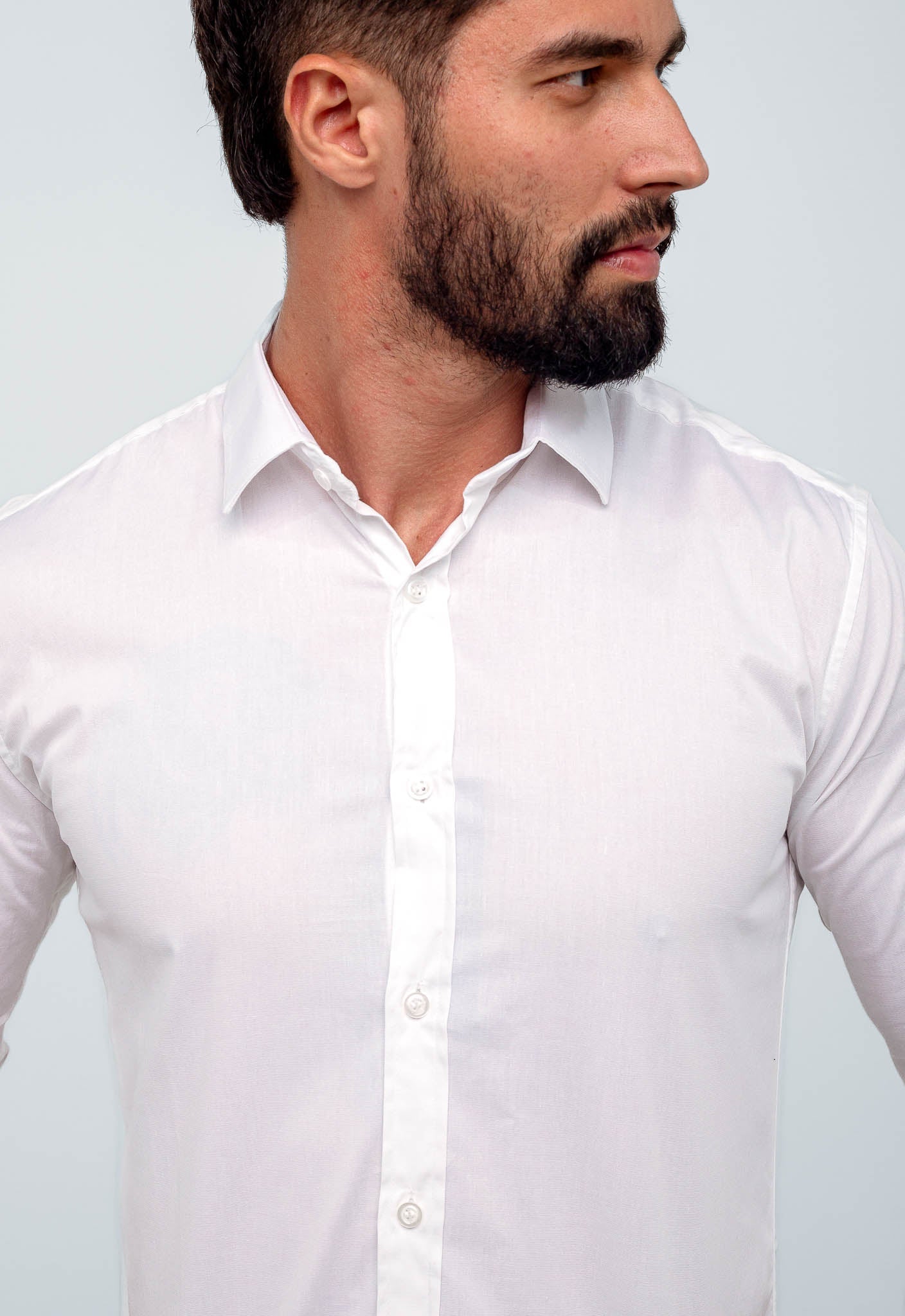 Camisa Dom Henrico Basica Ml Branca - Henri Store