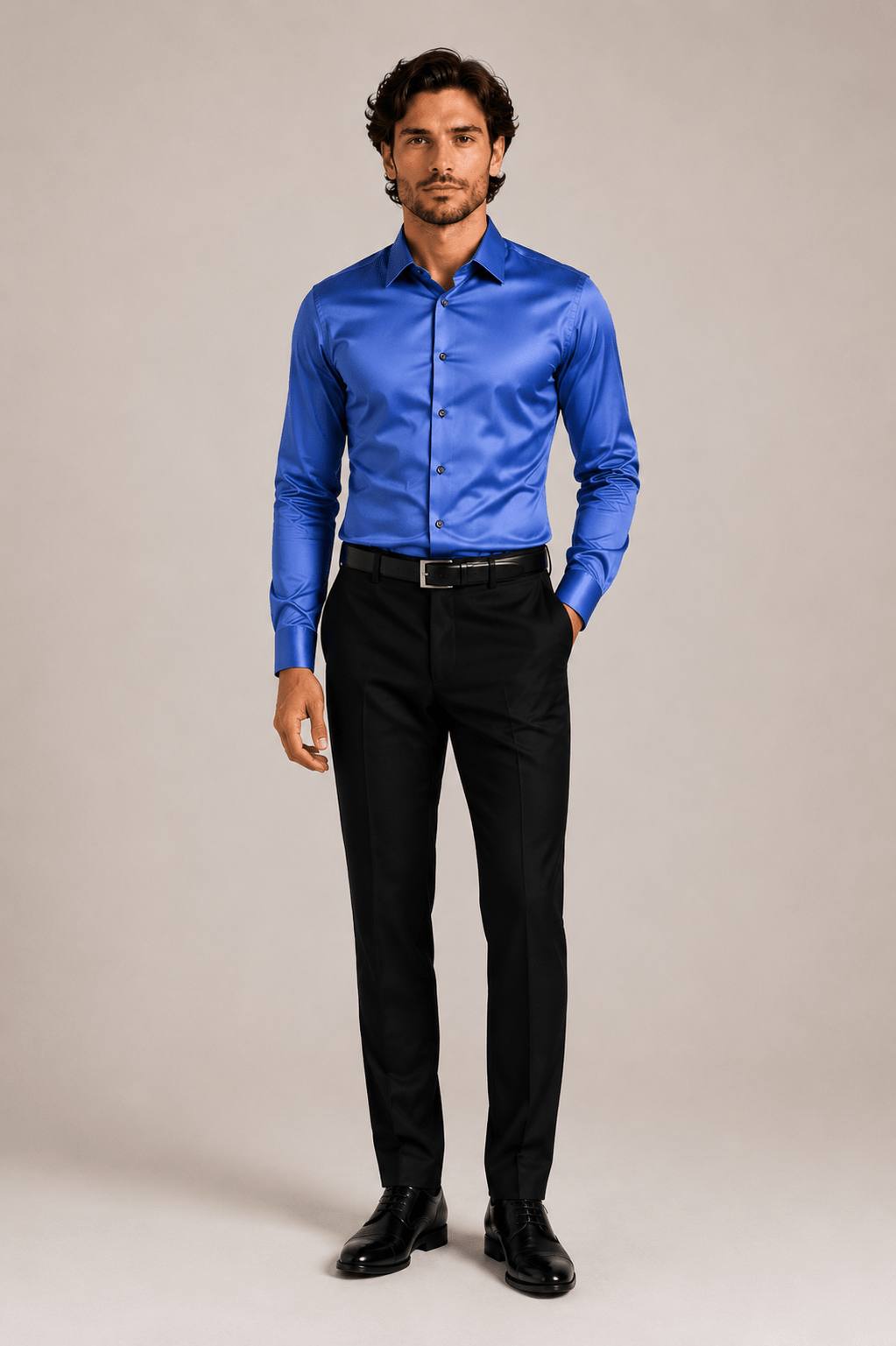 Camisa Dom Henrico Gola Francesa em Algodão Egípcio ML - Henri Store