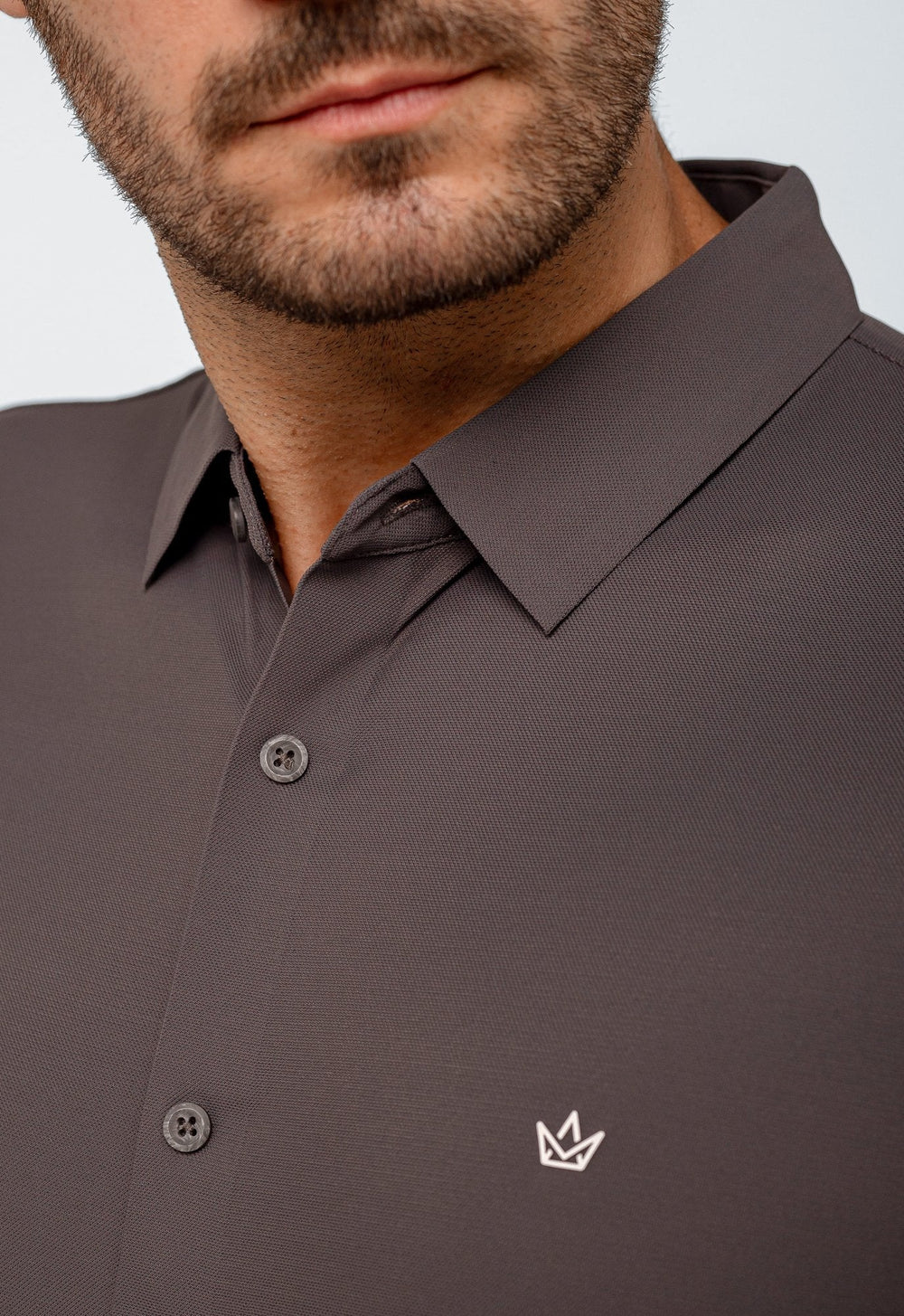 Camisa Dom Henrico Manga Curta Poliamida - Henri Store