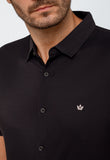 Camisa Dom Henrico Manga Curta Poliamida - Henri Store