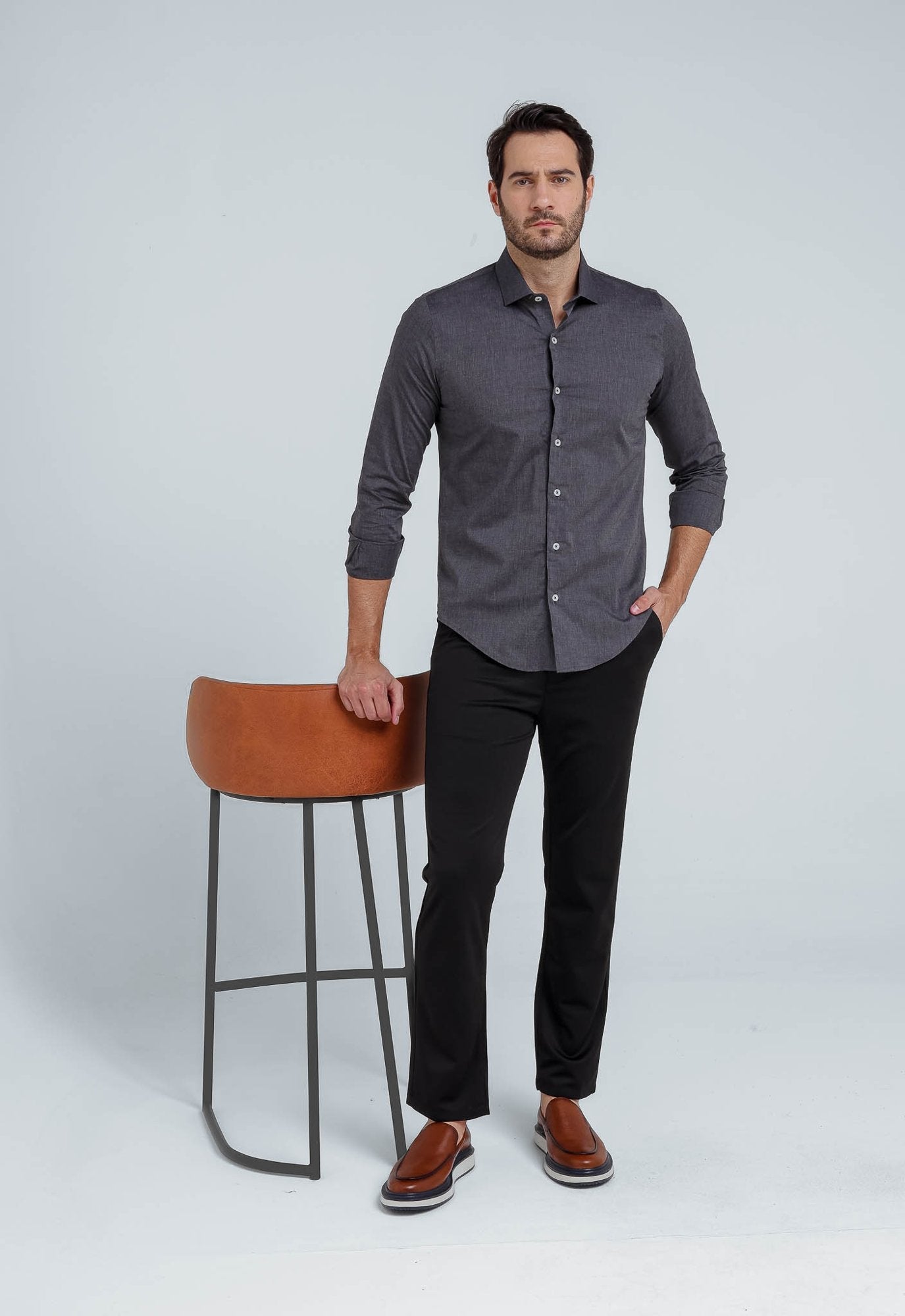 Camisa Dom Henrico Manga Longa Linha Executiva - Henri Store