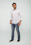 Camisa Dom Henrico Social Manga Longa Slim Fit