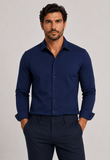 Camisa Dom Henrico Manga Longa Regular Algodão - Henri Store