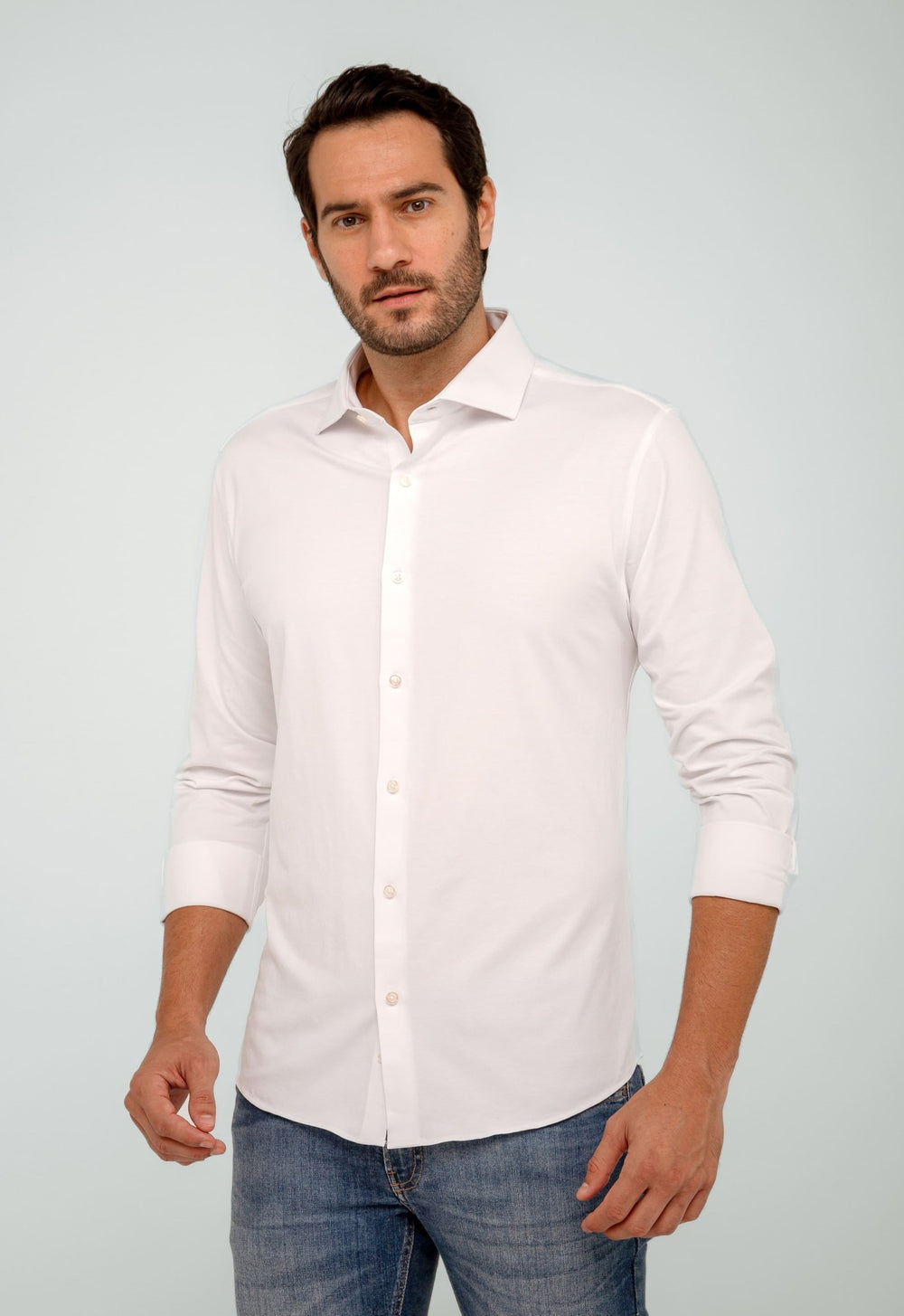 Camisa Dom Henrico Manga Longa Regular Algodão - Henri Store