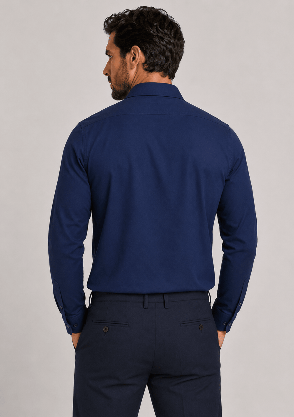 Camisa Dom Henrico Manga Longa Regular Algodão - Henri Store