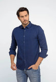 Camisa Dom Henrico Manga Longa Regular Linho - Henri Store