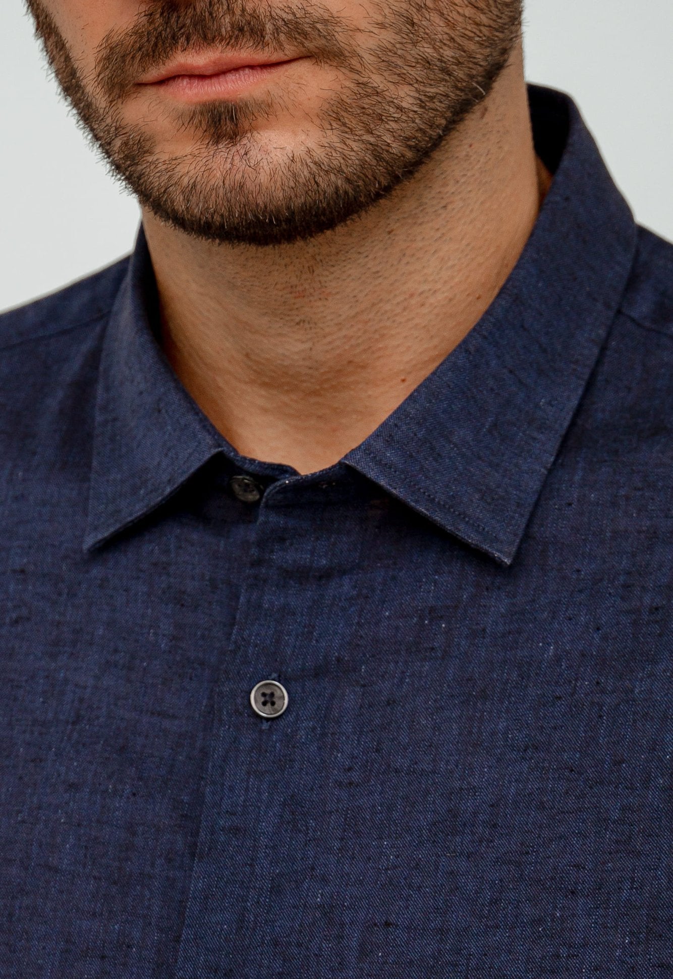 Camisa Dom Henrico Manga Longa Regular Linho - Henri Store