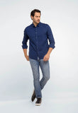 Camisa Dom Henrico Manga Longa Regular Linho - Henri Store