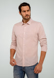 Camisa Dom Henrico Manga Longa Slim Fit Linho - Henri Store