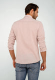 Camisa Dom Henrico Manga Longa Slim Fit Linho - Henri Store