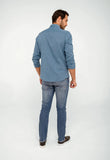 Camisa Dom Henrico Manga Longa Slim Fit Linho - Henri Store
