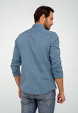 Camisa Dom Henrico Manga Longa Slim Fit Linho - Henri Store