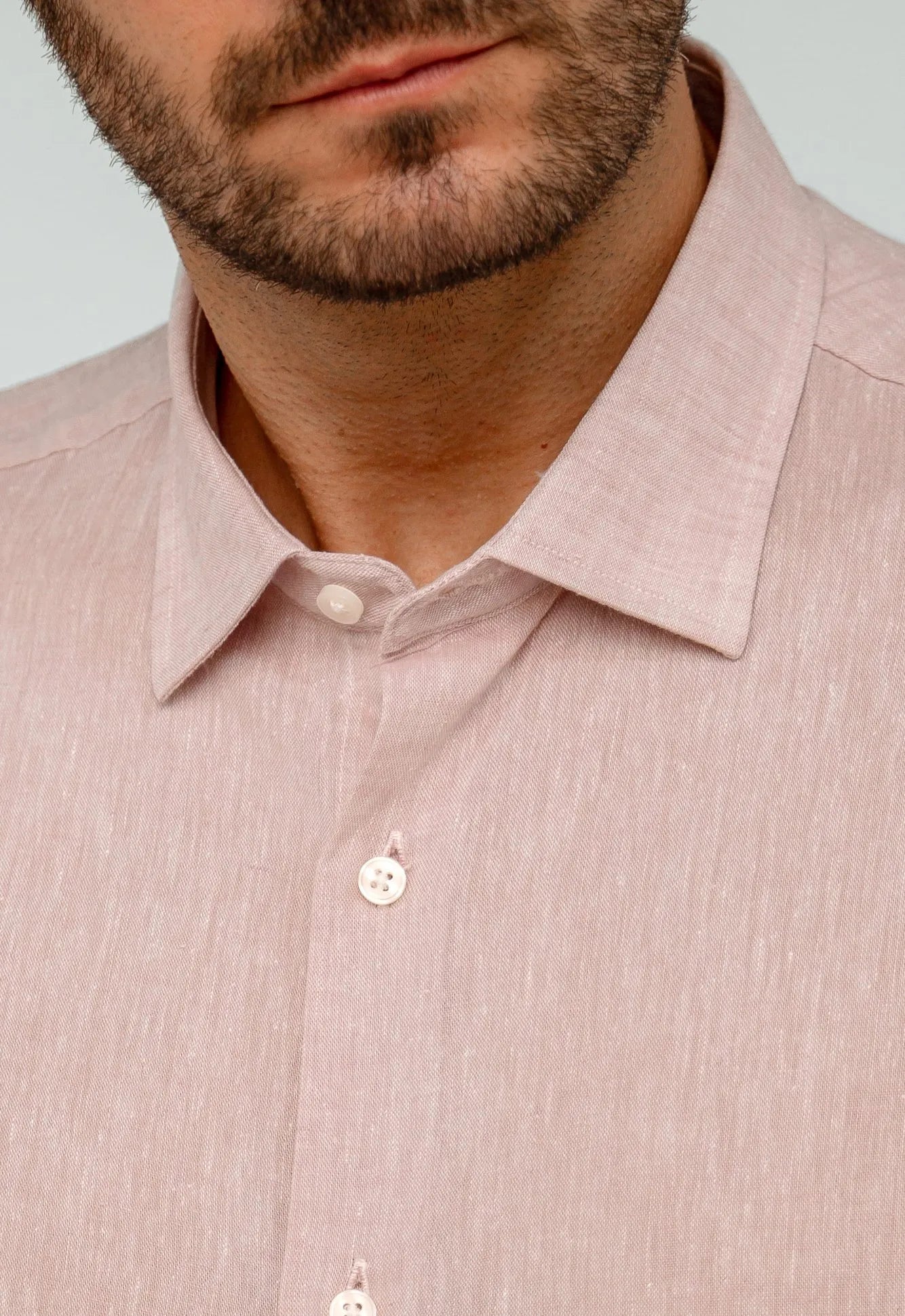 Camisa Dom Henrico Manga Longa Slim Fit Linho - Henri Store
