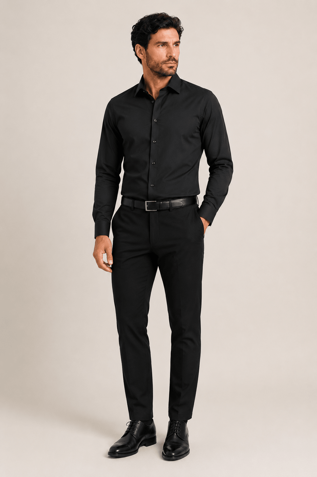 Camisa Dom Henrico Manga Longa Slim Fit Modal - Henri Store