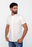 Camisa Dom Henrico Mc Slim Fit Oxford Branco - Henri Store