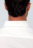 Camisa Dom Henrico Mc Slim Fit Oxford Branco - Henri Store