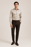 Camisa Dom Henrico ML Acetinada Lisa - Henri Store