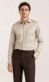 Camisa Dom Henrico ML Acetinada Lisa - Henri Store