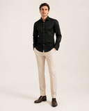 Camisa Dom Henrico ML Acetinada Lisa - Henri Store