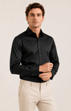 Camisa Dom Henrico ML Acetinada Lisa - Henri Store