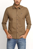 Camisa Dom Henrico Ml Alfaiataria Xadrez Marrom - Henri Store