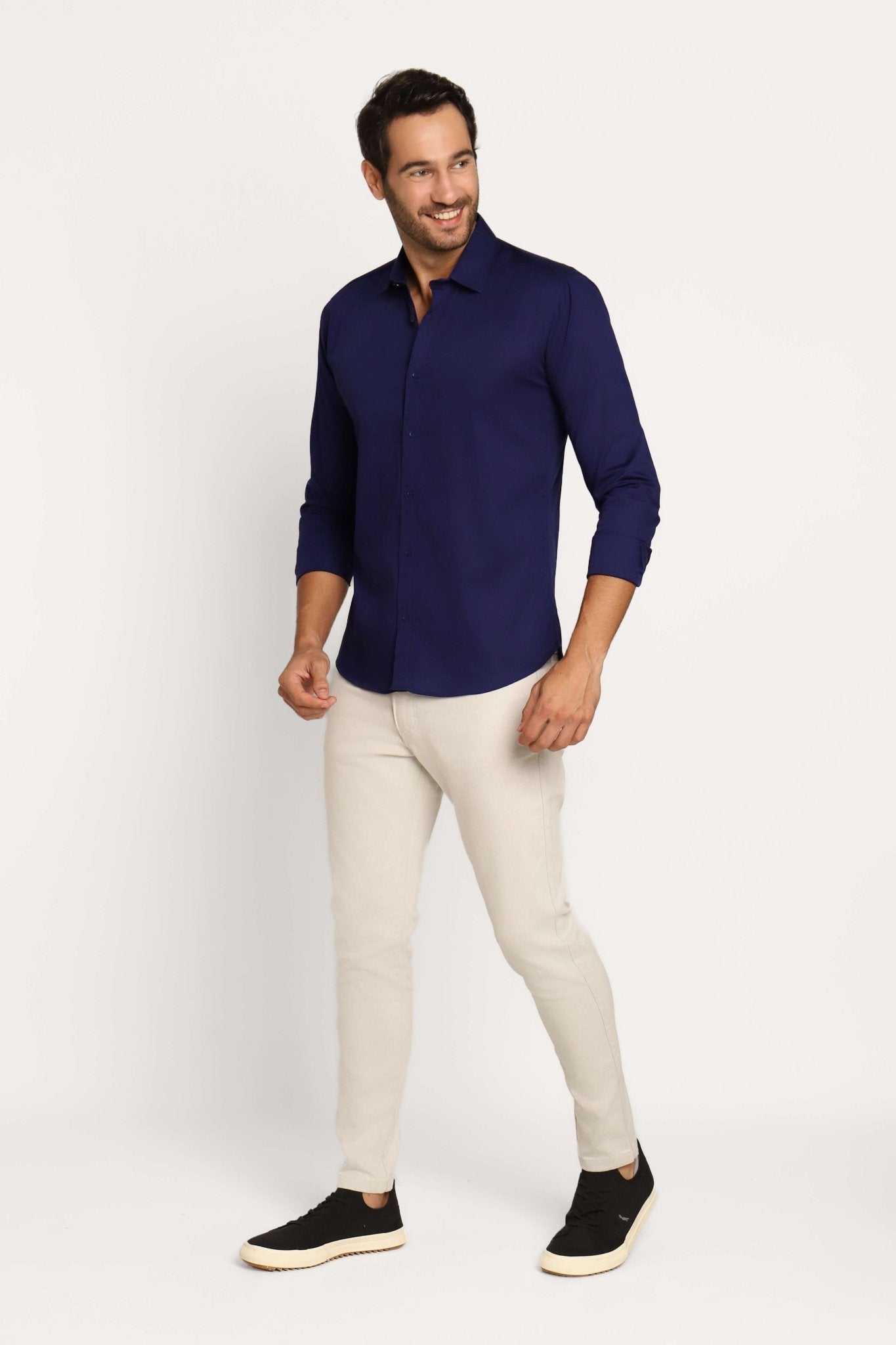 Camisa Dom Henrico ml Básica Valeta - Henri Store