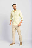 Camisa Dom Henrico Ml Basica Verde Claro - Henri Store