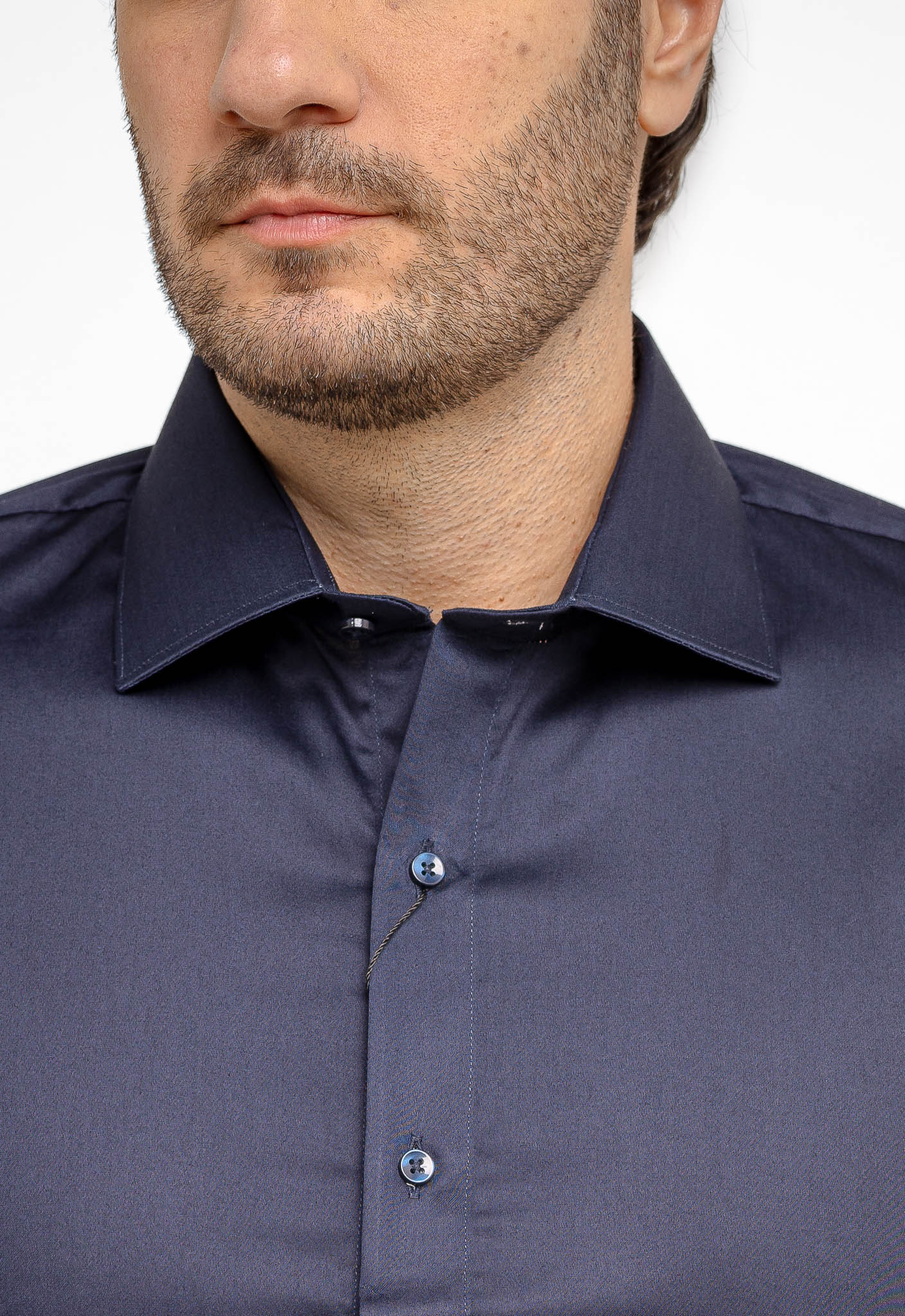 Camisa Dom Henrico ML C/ Botão Algodão Egípcio - Henri Store
