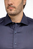 Camisa Dom Henrico ML C/ Botão Algodão Egípcio - Henri Store