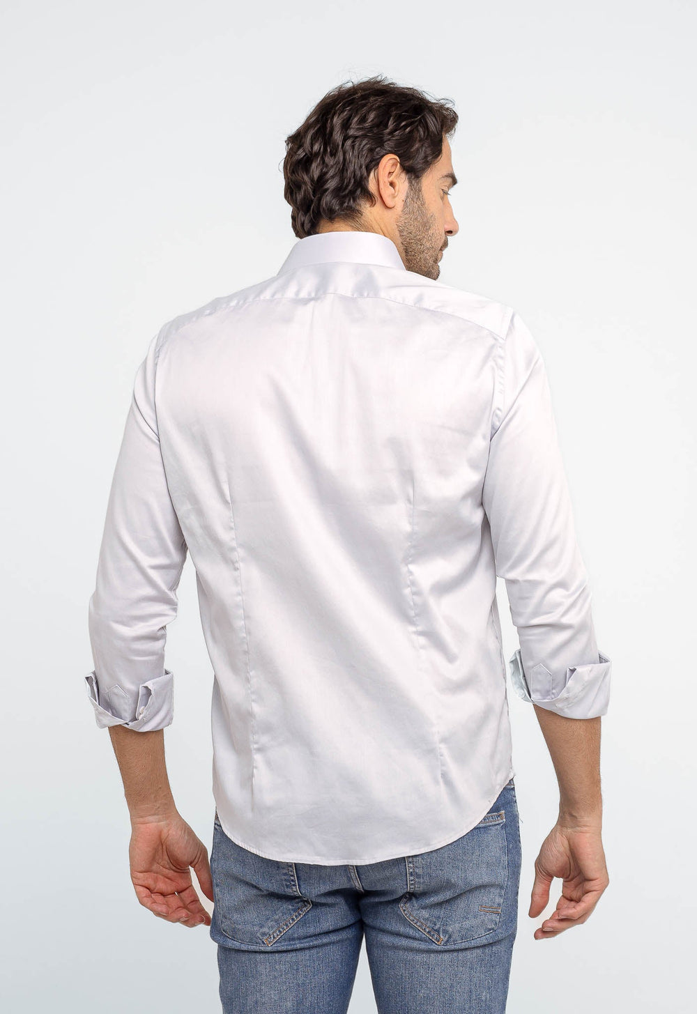 Camisa Dom Henrico ML C/ Botão Algodão Egípcio - Henri Store
