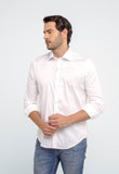 Camisa Dom Henrico ML C/ Botão Algodão Egípcio - Henri Store