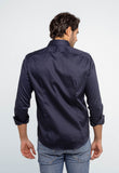 Camisa Dom Henrico ML C/ Botão Algodão Egípcio - Henri Store