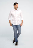 Camisa Dom Henrico ML C/ Botão Algodão Egípcio - Henri Store