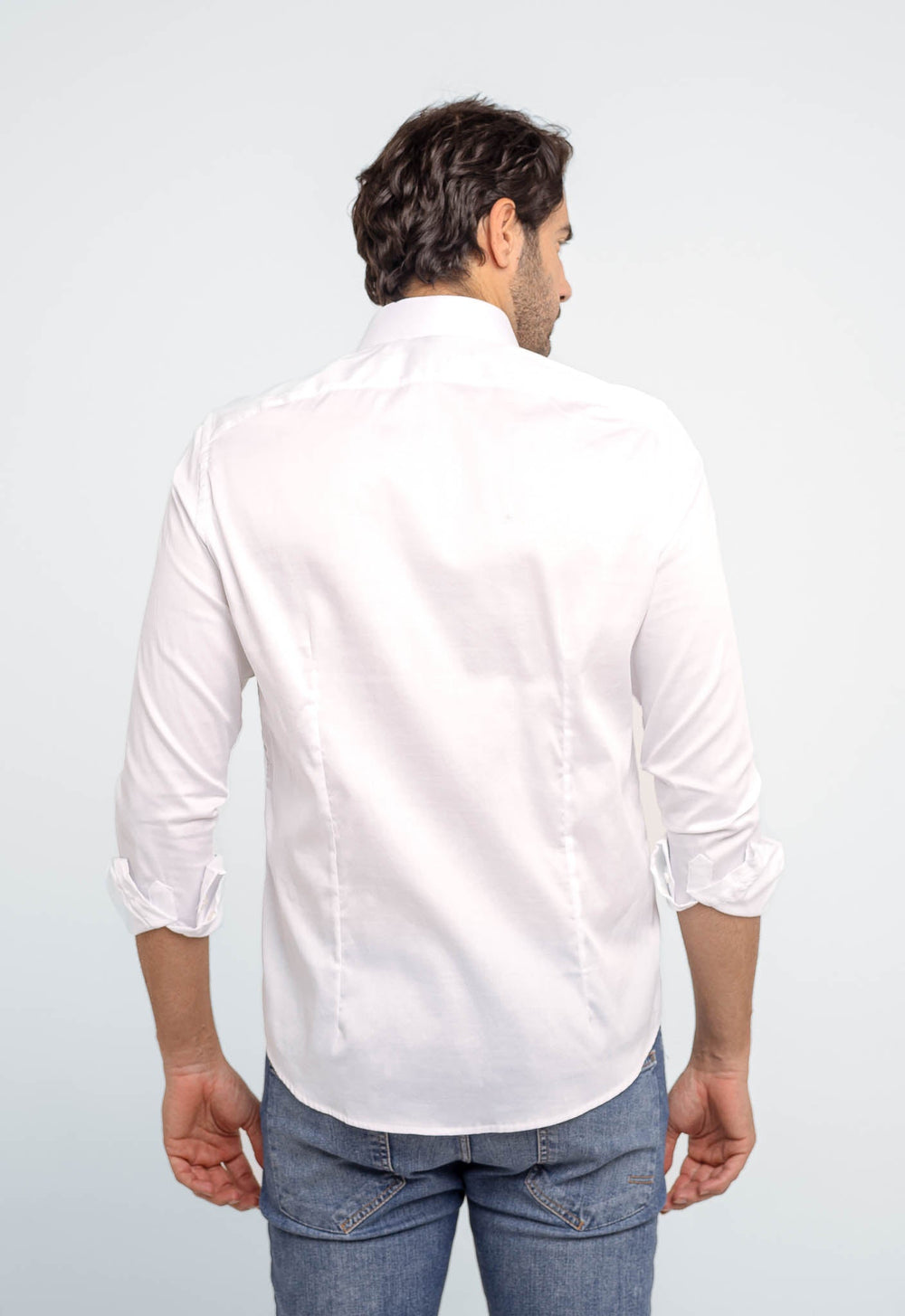 Camisa Dom Henrico ML C/ Botão Algodão Egípcio - Henri Store