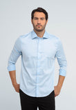 Camisa Dom Henrico ML C/ Botão Algodão Egípcio - Henri Store