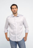 Camisa Dom Henrico ML C/ Botão Algodão Egípcio - Henri Store