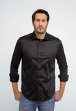 Camisa Dom Henrico ML C/ Botão Algodão Egípcio - Henri Store