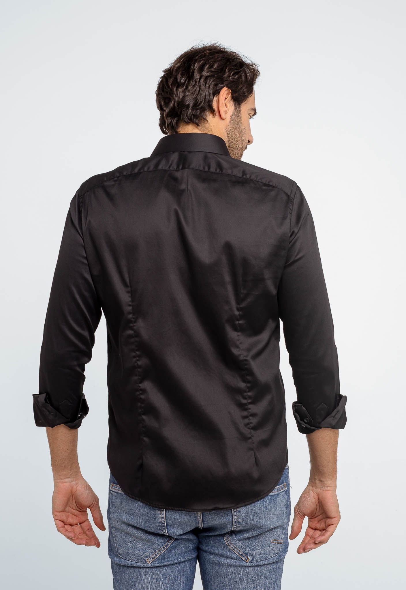 Camisa Dom Henrico ML C/ Botão Algodão Egípcio - Henri Store