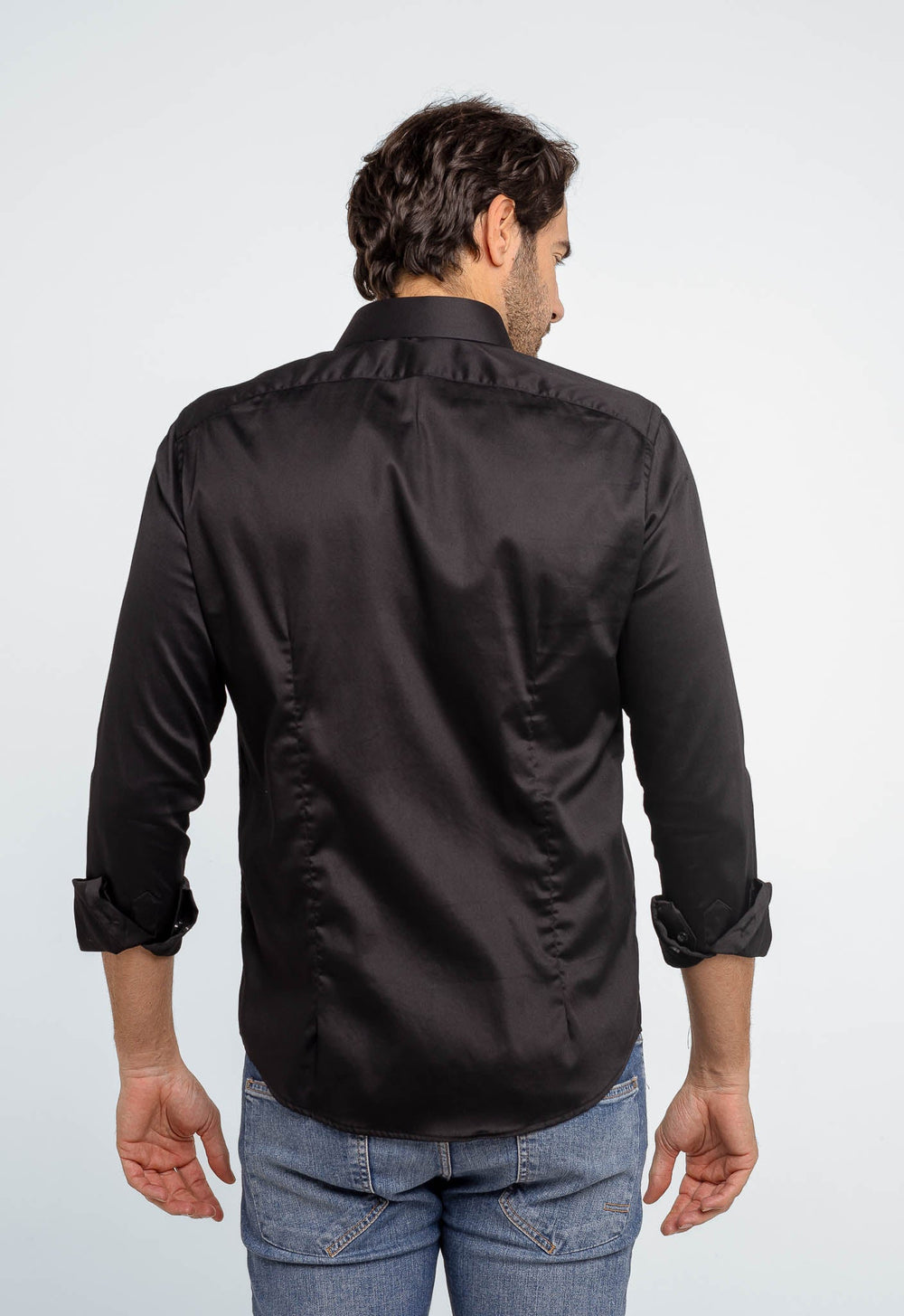 Camisa Dom Henrico ML C/ Botão Algodão Egípcio - Henri Store