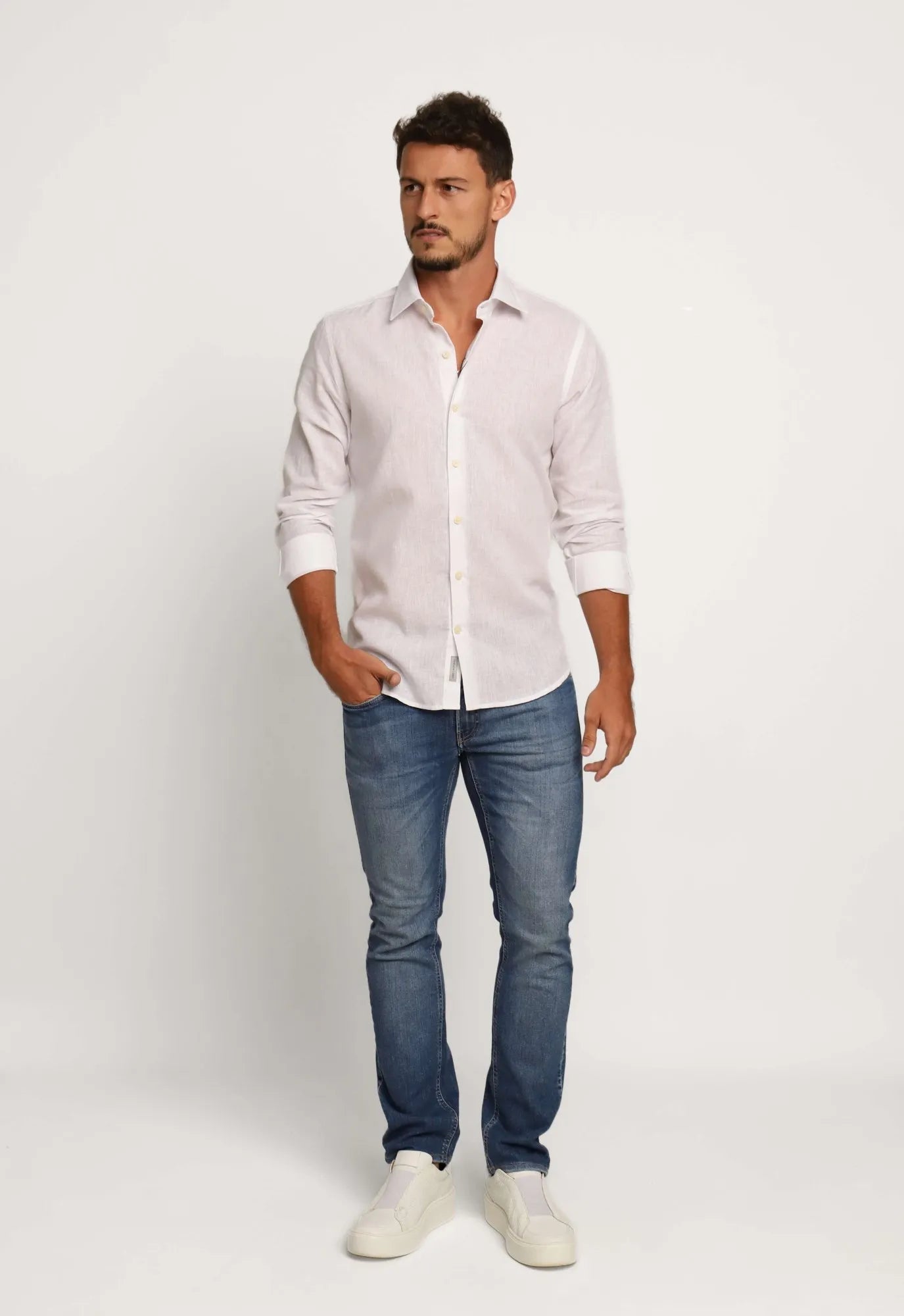 Camisa Dom Henrico Ml em Linho - Henri Store