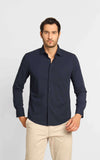 Camisa Dom Henrico ml Fibra Bambu - Henri Store