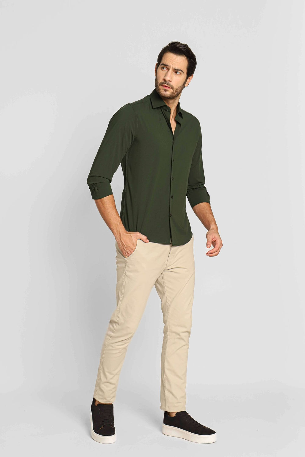 Camisa Dom Henrico ml Fibra Bambu - Henri Store