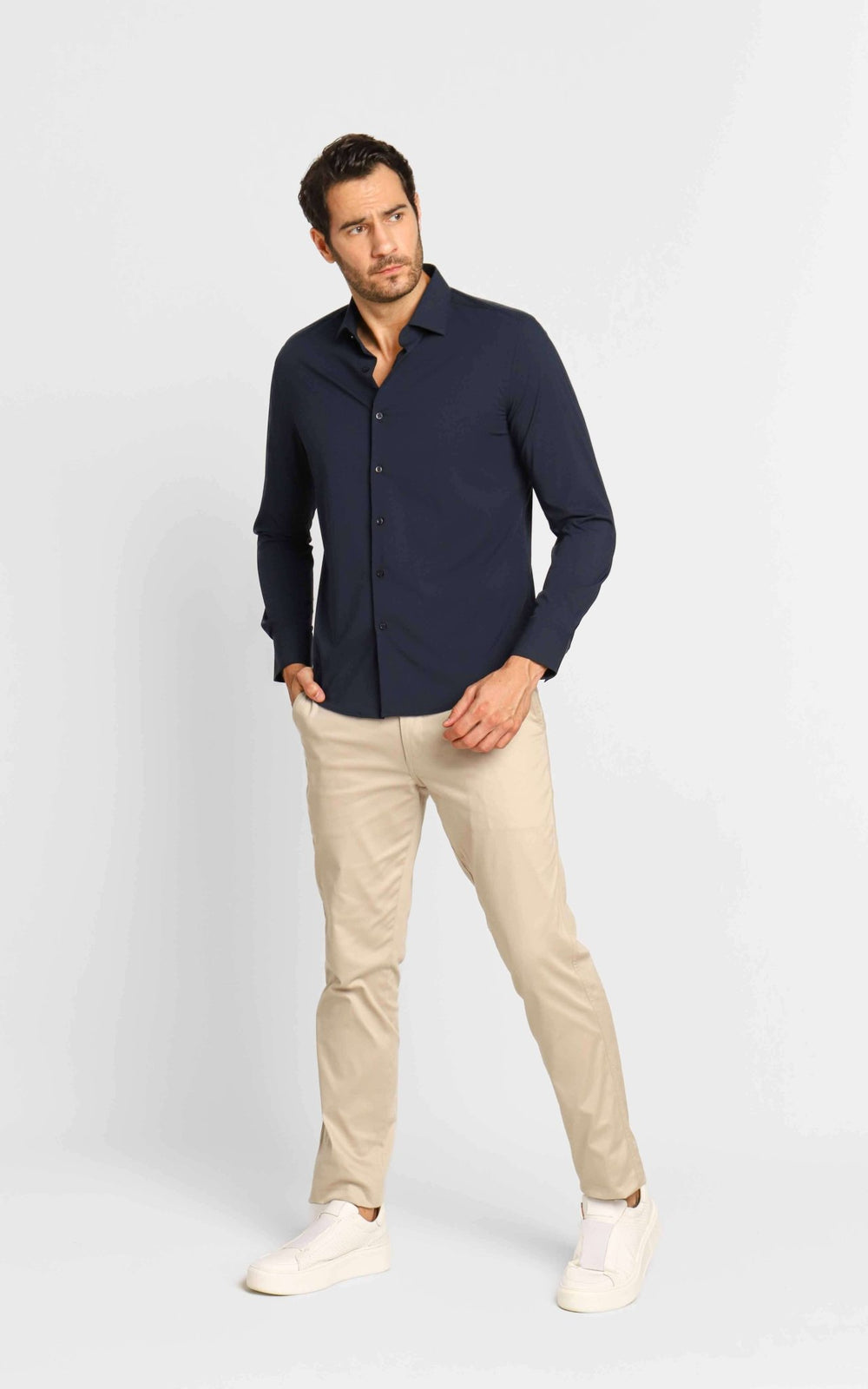 Camisa Dom Henrico ml Fibra Bambu - Henri Store