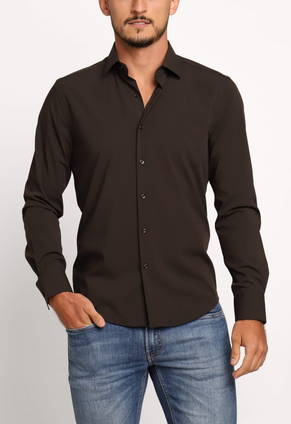 Camisa Dom Henrico ml Fibra Bambu - Henri Store