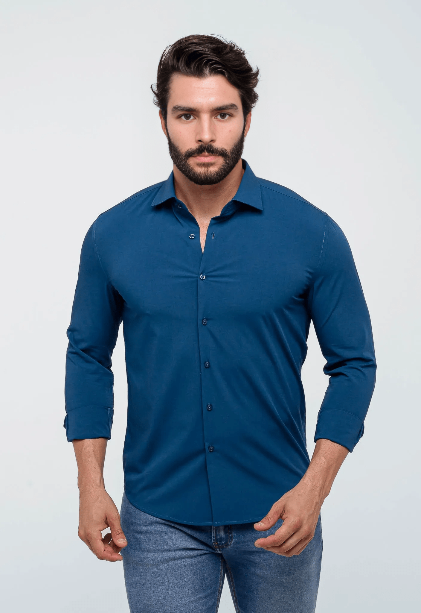 Camisa Dom Henrico ml Fibra Bambu - Henri Store