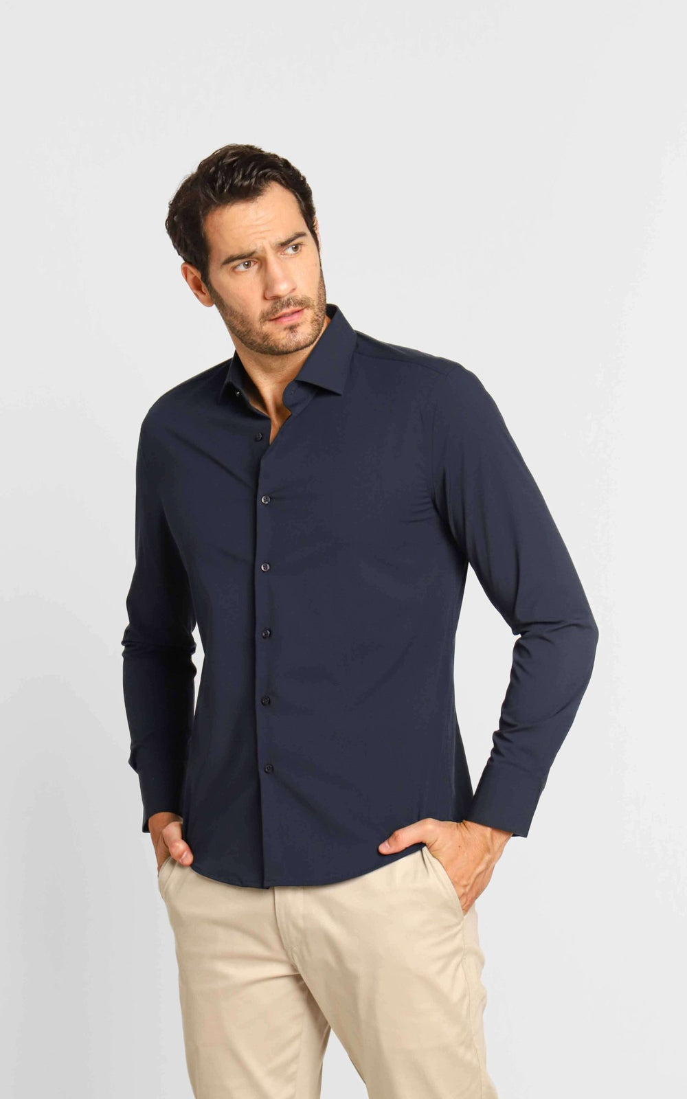Camisa Dom Henrico ml Fibra Bambu - Henri Store